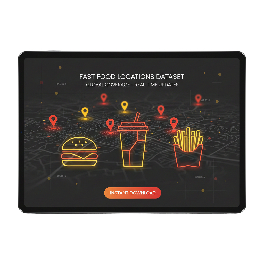 McDonald's USA Locations Dataset – Verified Store Locations (CSV, GeoJSON)